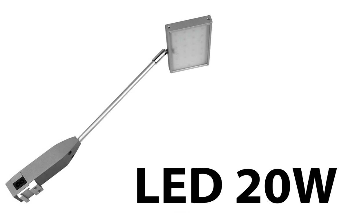 LED Messestrahler Langarmstrahler-Messestrahler für viele Anwendungsbereiche. In 3000 , 4000 und 5600 Kelvin erhältlich